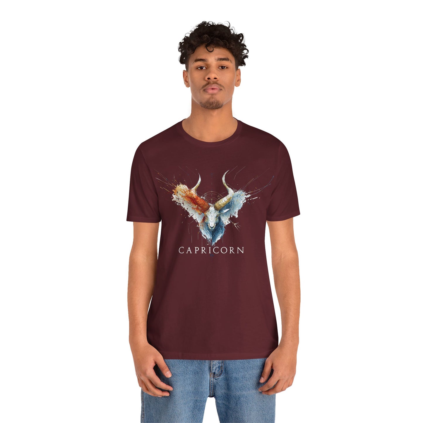 Capricorn Ibex Dark | Zodiac Line