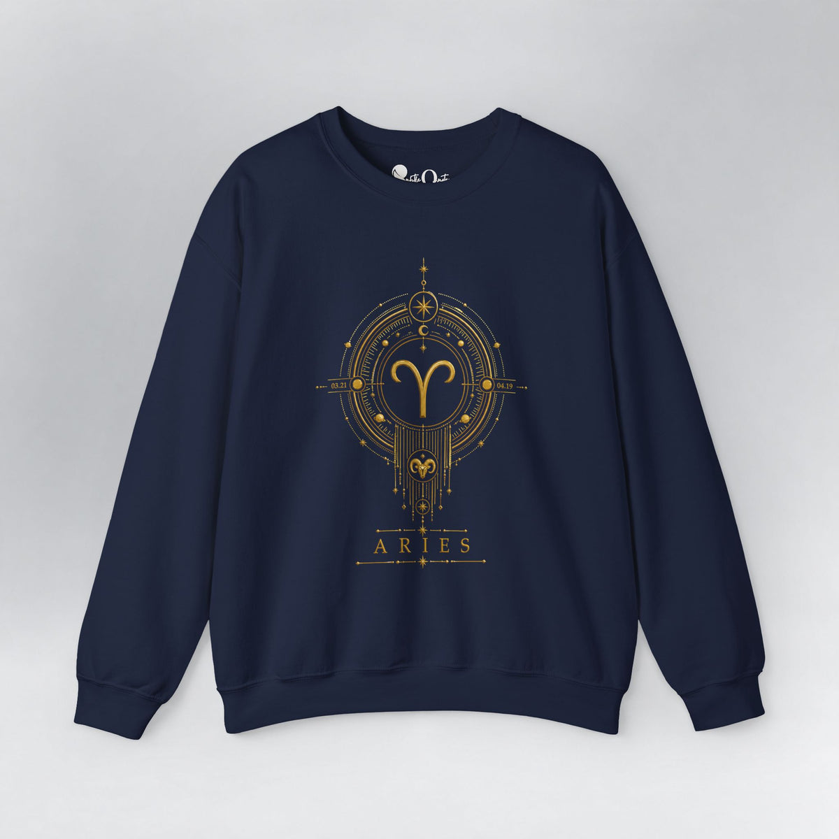 Aries Medallion Zodiac Sweatshirt