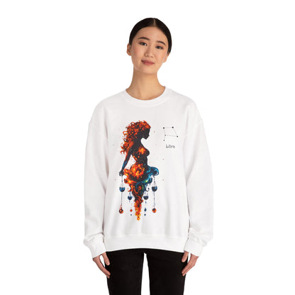 Libra Heavy Blend™ Crewneck Sweatshirt | Zodiac Line
