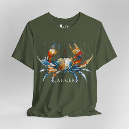 Cancer Crab Dark | Zodiac Line