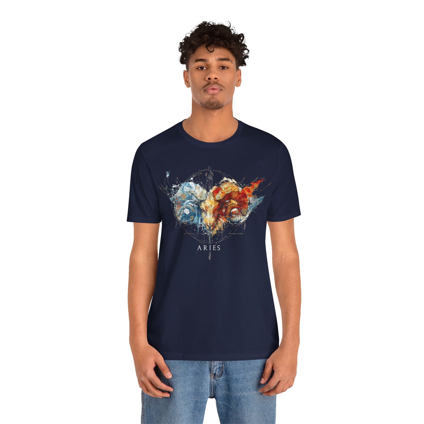 Aries Ram Dark | Zodiac Line