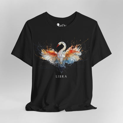 Libra Swan Zodiac T-Shirt