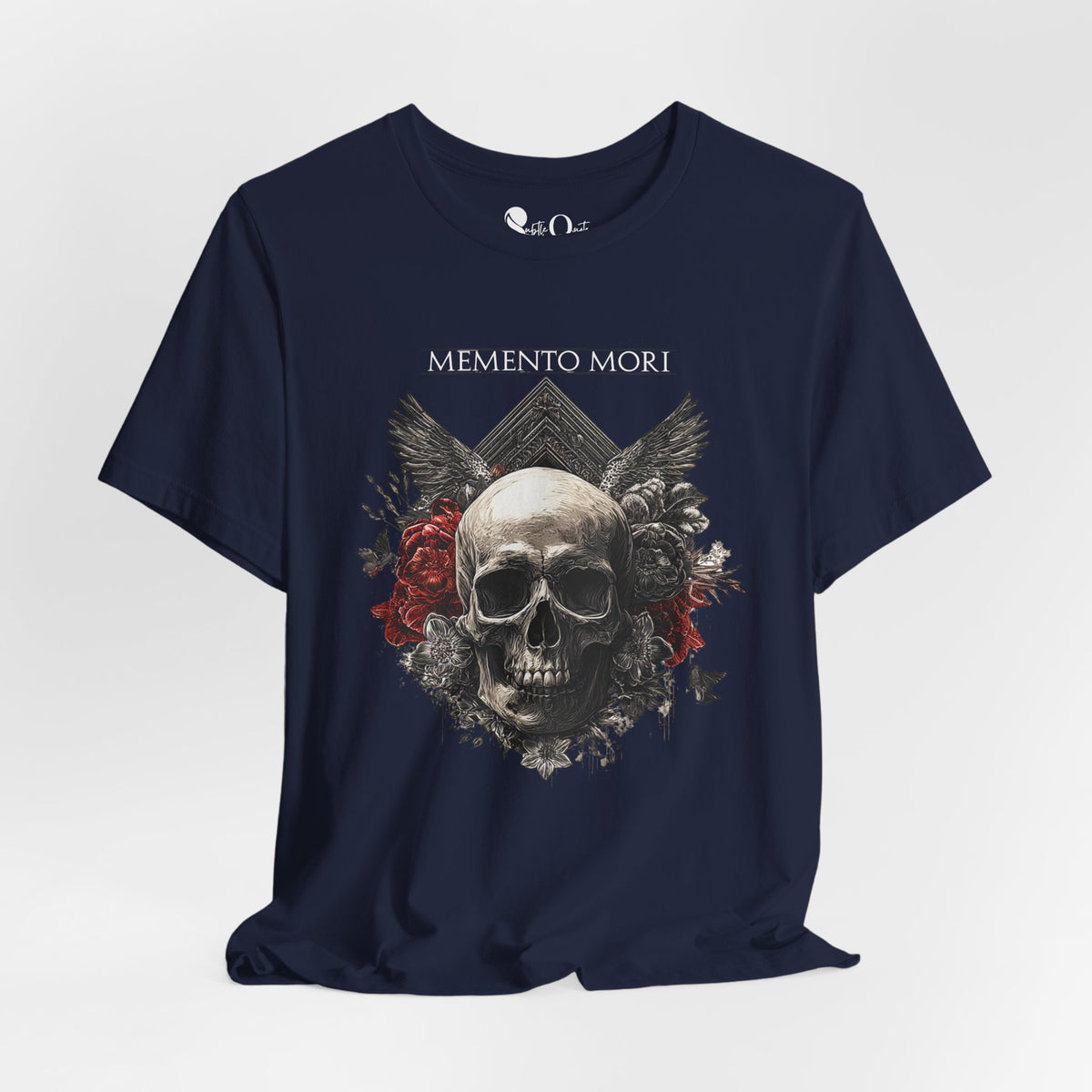 Memento Mori Navy T-Shirt