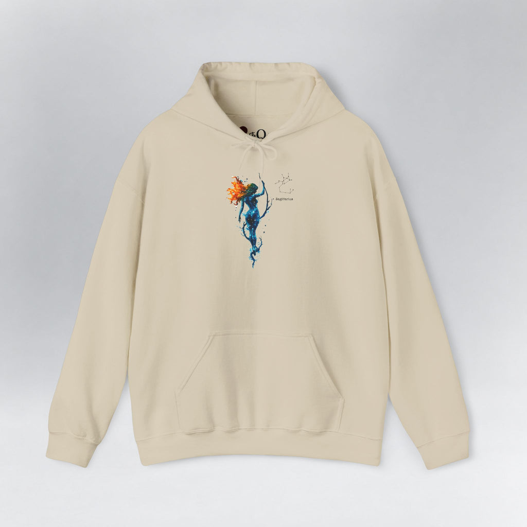 Sagittarius Zodiac Hoodie Sand Hoodie
