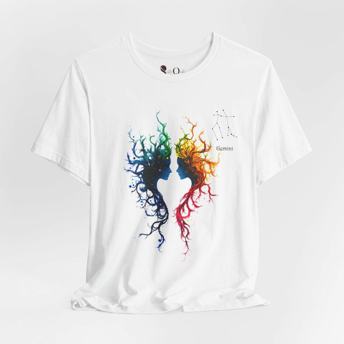 Gemini Zodiac T-Shirt White T-Shirt