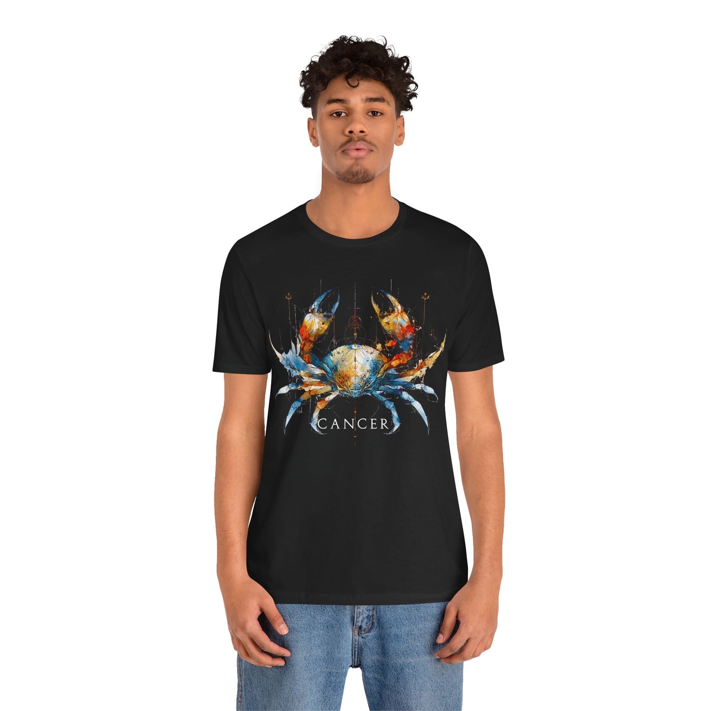 Cancer Crab Dark | Zodiac Line