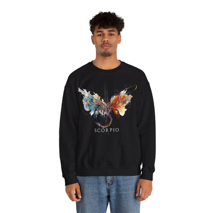 Scorpio Scorpion Heavy Blend™ Crewneck Sweatshirt | Zodiac Line