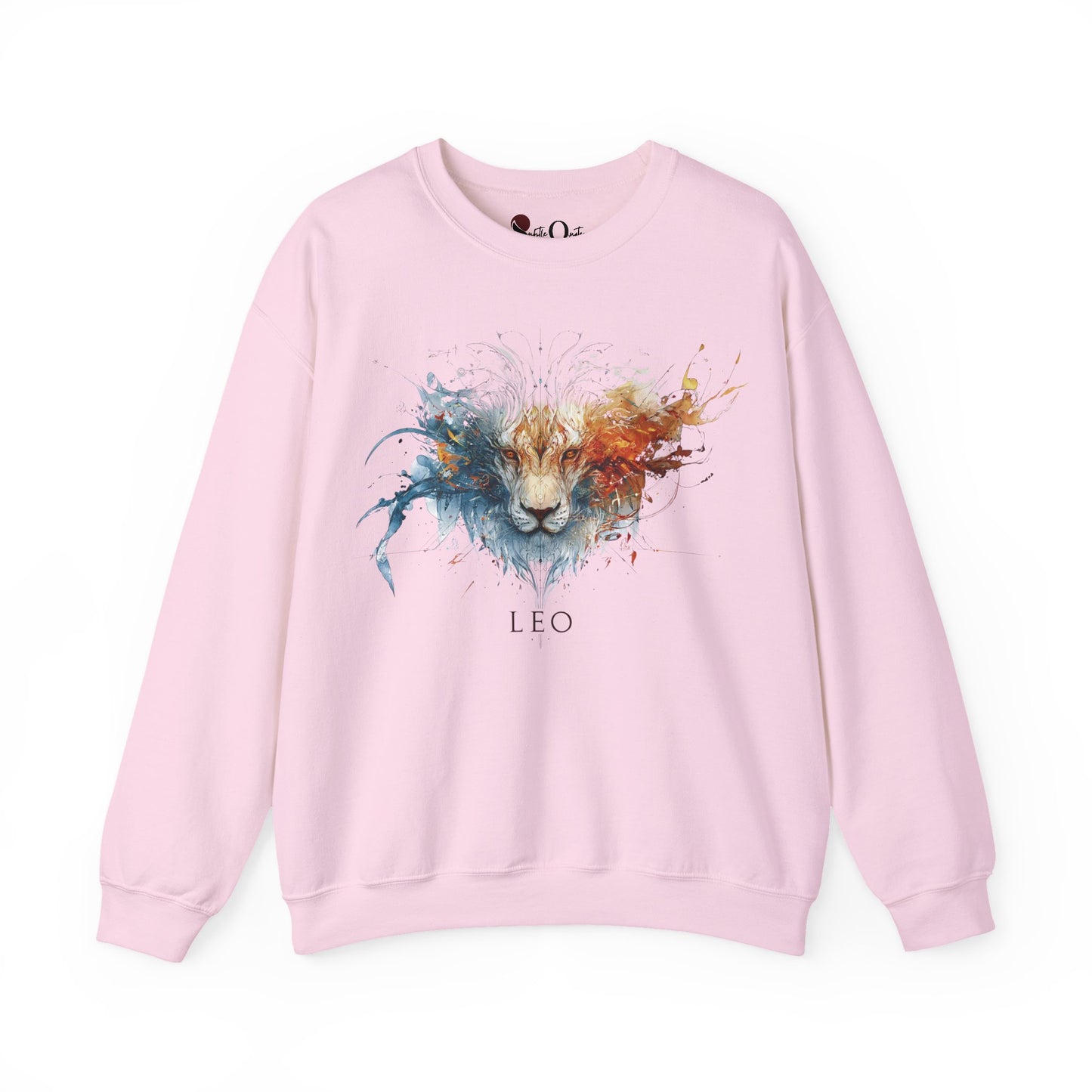 Leo Lion Heavy Blend™ Crewneck Sweatshirt | Zodiac Line