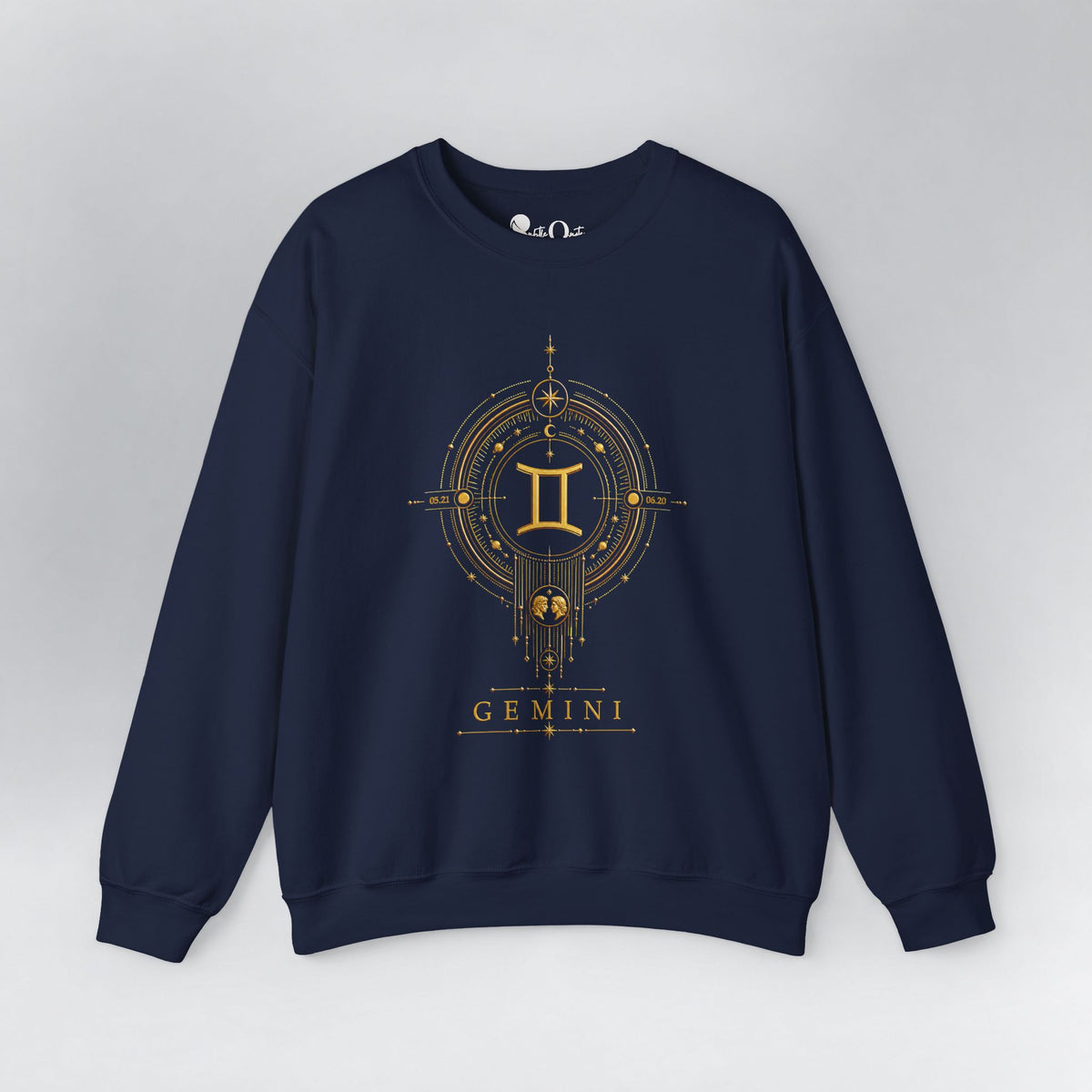 Gemini Medallion Zodiac Sweatshirt