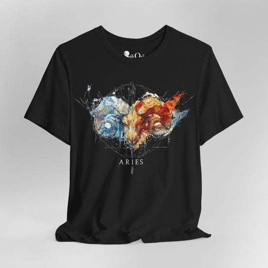 Aries Ram Dark | Zodiac Line