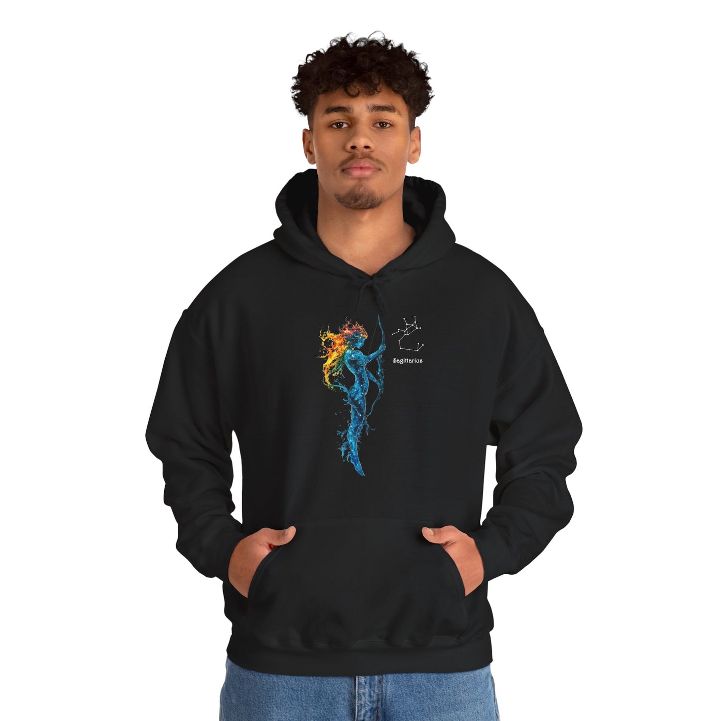 Sagittarius I Heavy Blend™ Hoodie  | Zodiac Line