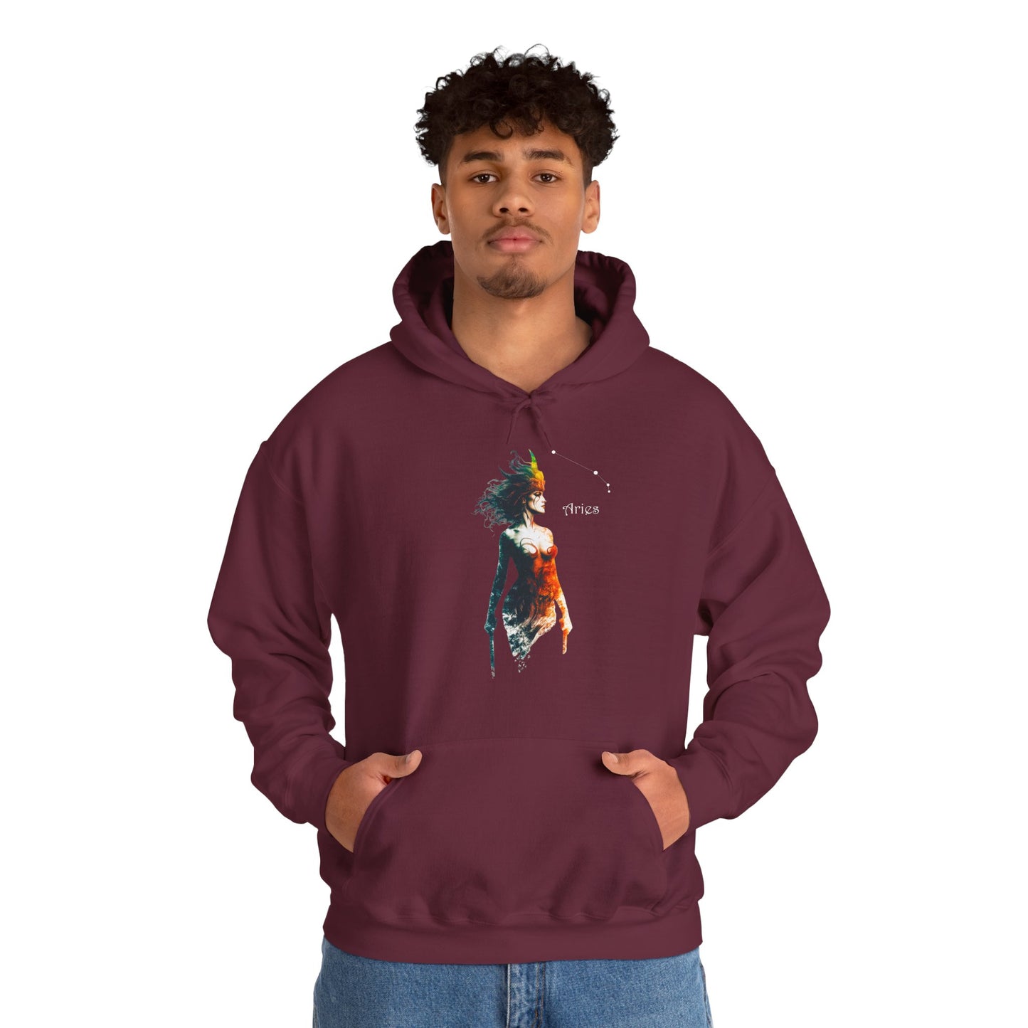 Aries Heavy Blend™ Hoodie  | Zodiac Line