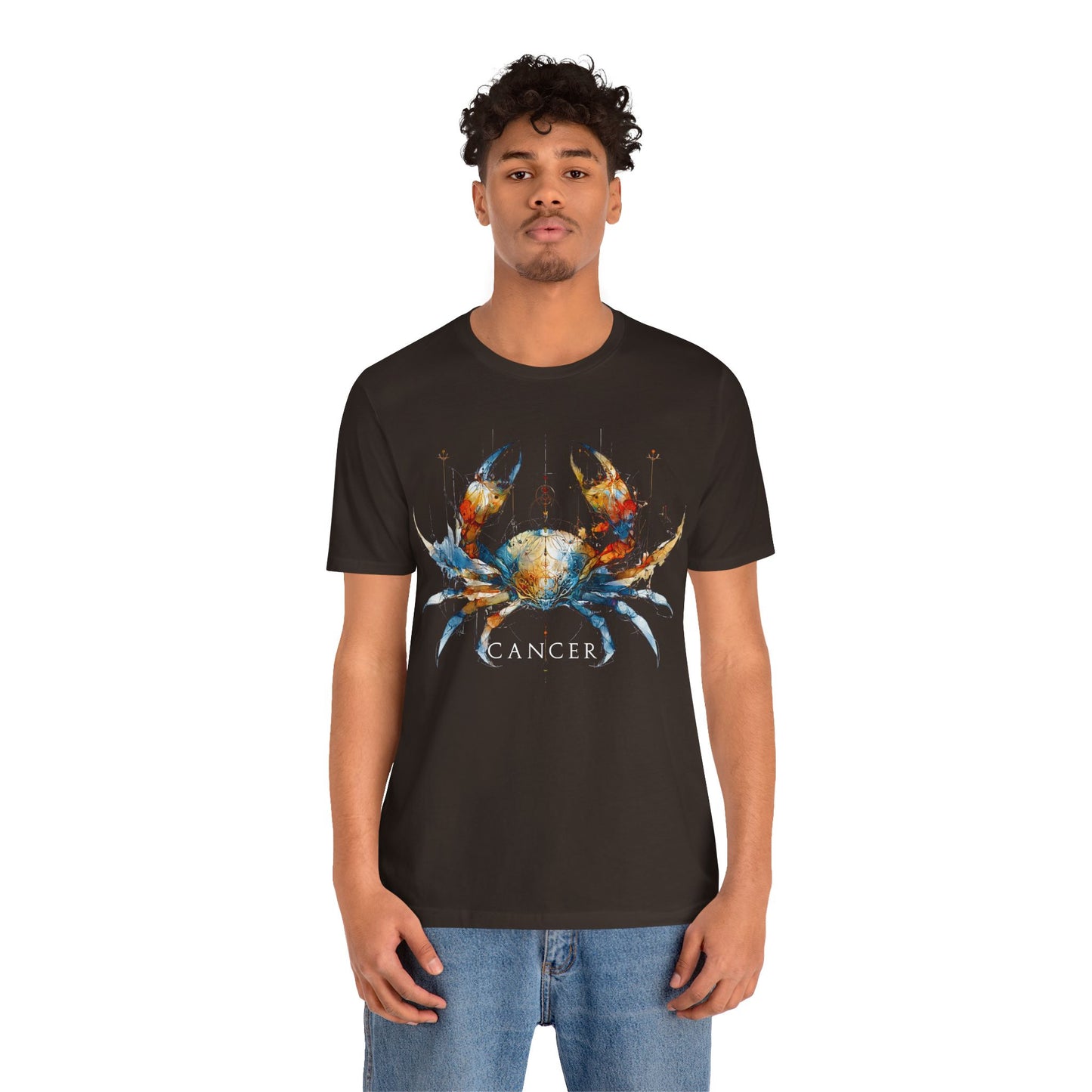 Cancer Crab Dark | Zodiac Line