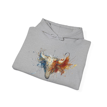 Taurus Bull Heavy Blend™ Hoodie  | Zodiac Line