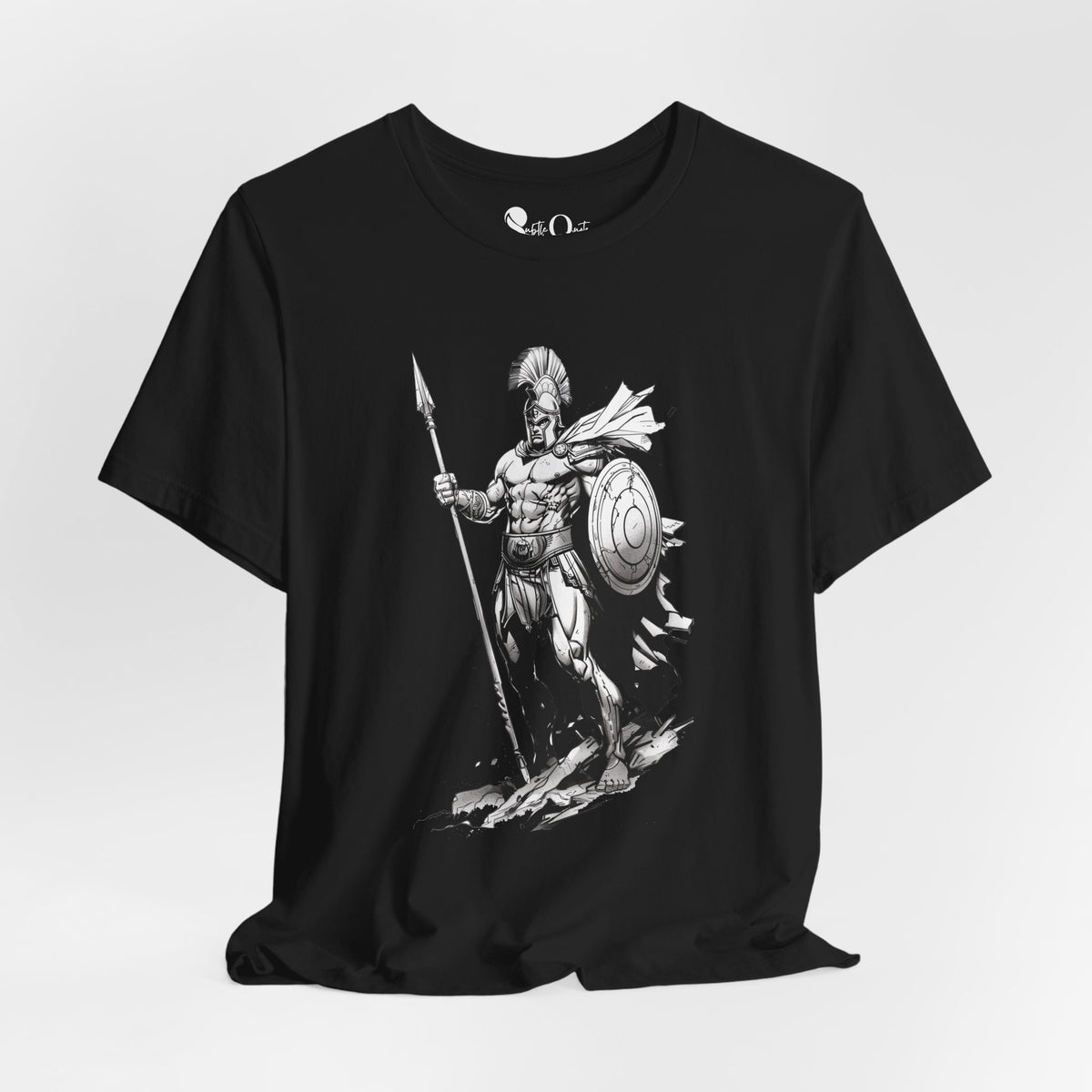 Spartan Valor Black T-Shirt