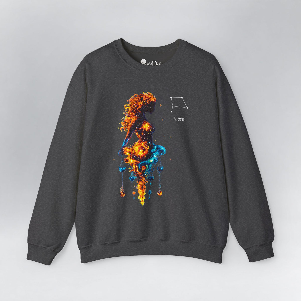Libra Zodiac Sweatshirt Dark Heather Sweatshirt