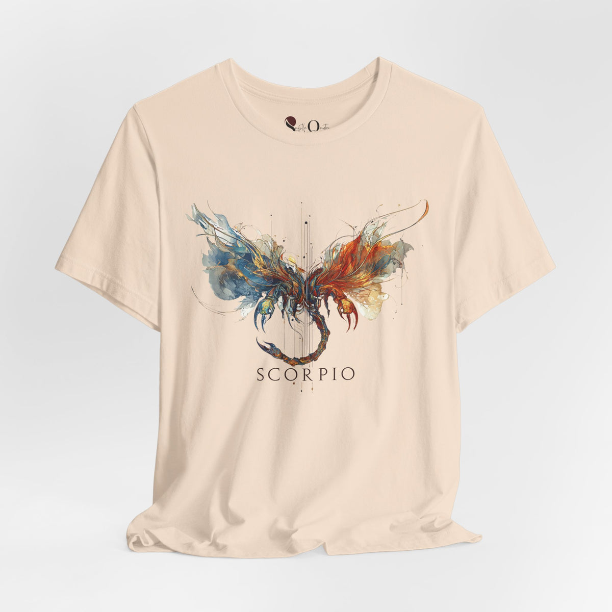 Scorpio Scorpion Zodiac T-Shirt Soft Cream T-Shirt