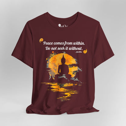 Peace Within Buddha Dark