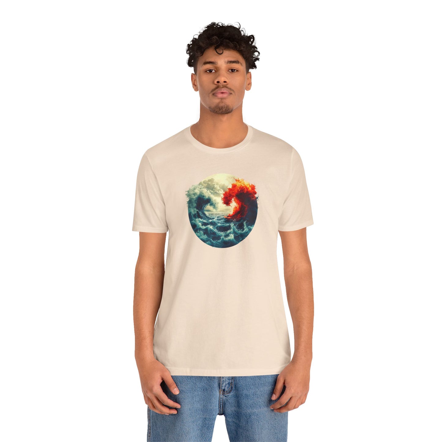 Elemental Harmony: Water and Fire