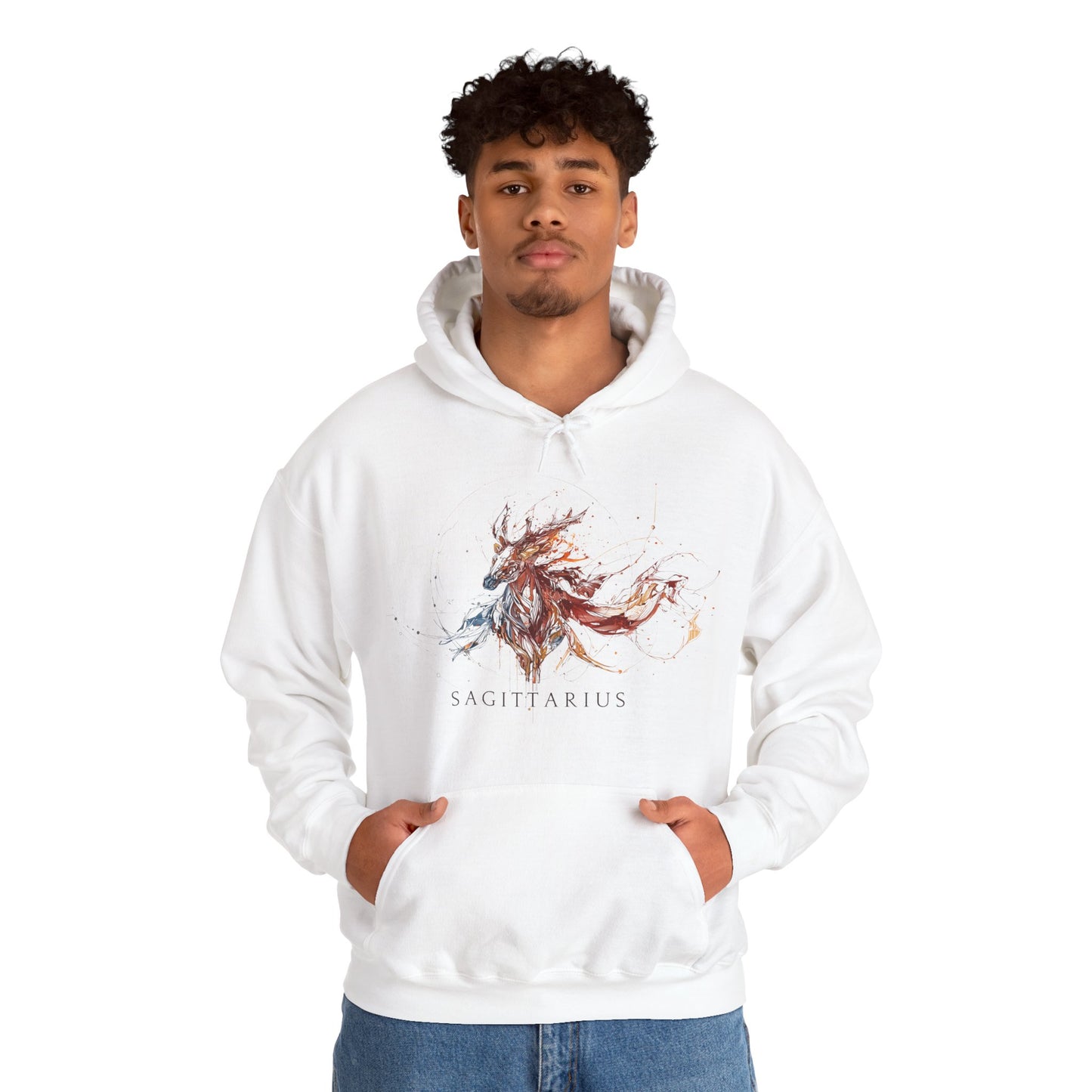 Sagittarius Horse Heavy Blend™ Hoodie  | Zodiac Line