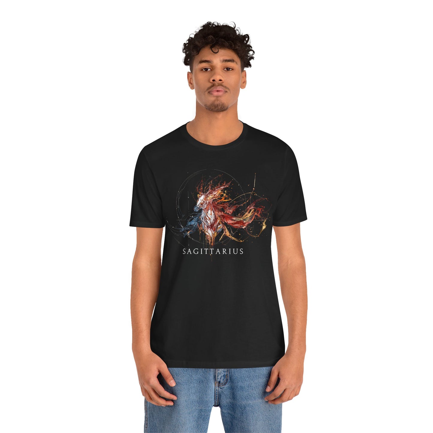 Sagittarius Horse Dark | Zodiac Line