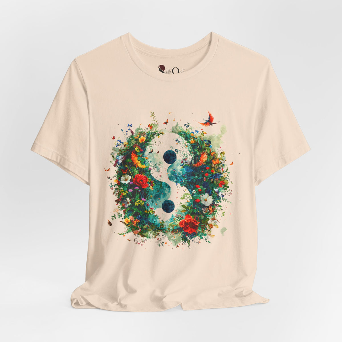 Harmony in Bloom Soft Cream T-Shirt