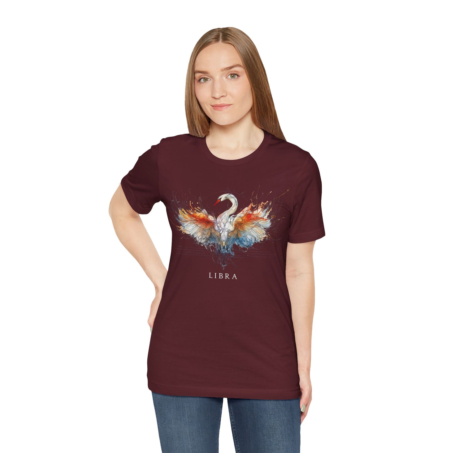Libra Swan Dark | Zodiac Line