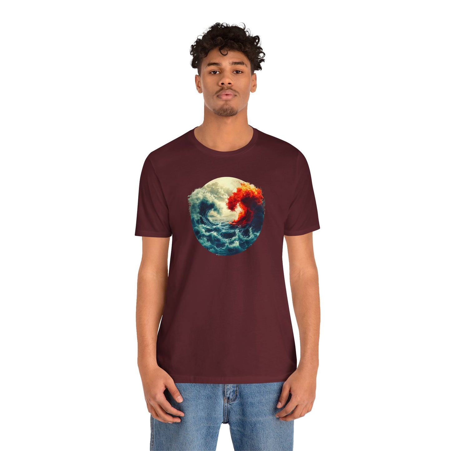 Elemental Harmony: Water and Fire Dark