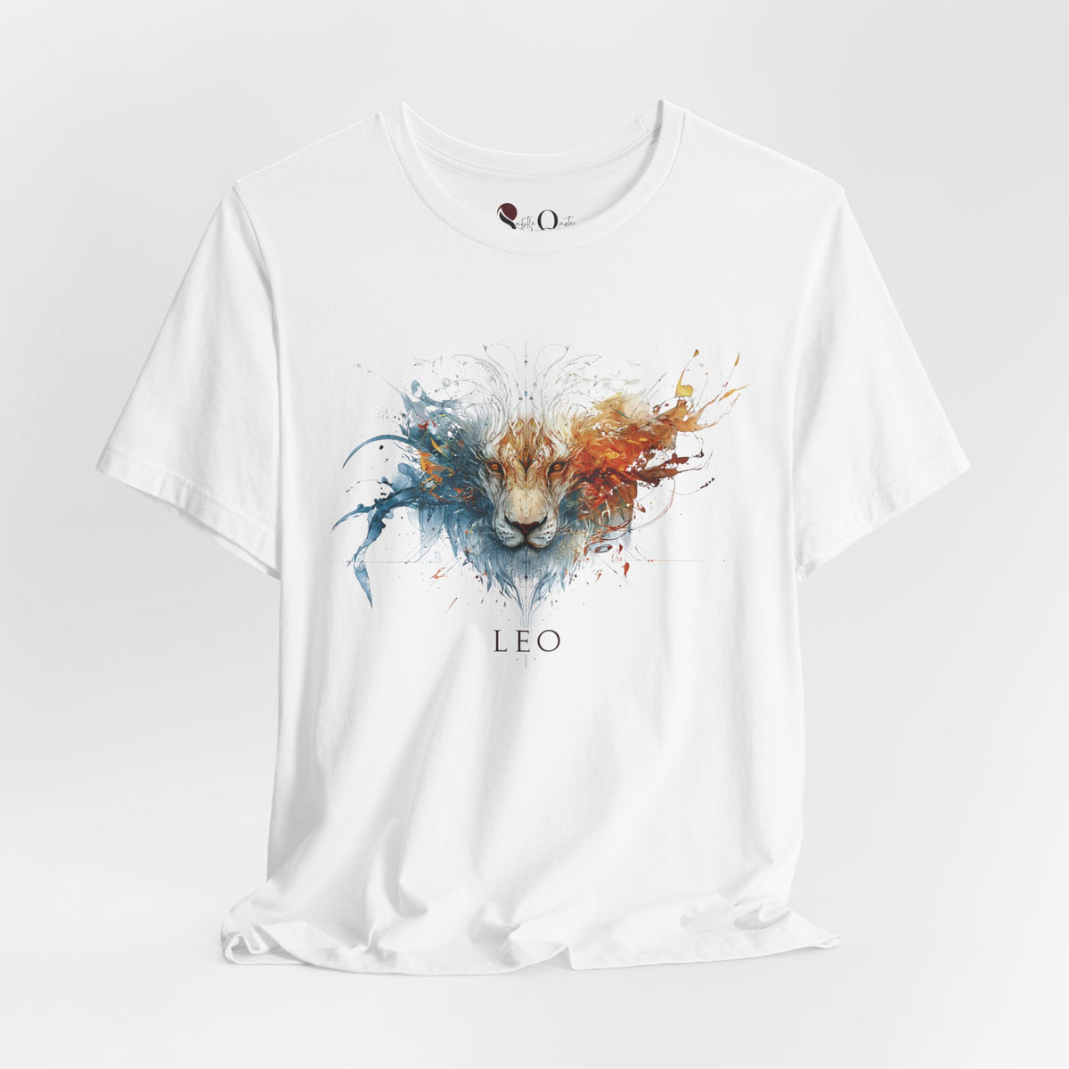 Leo Lion Zodiac T-Shirt White T-Shirt