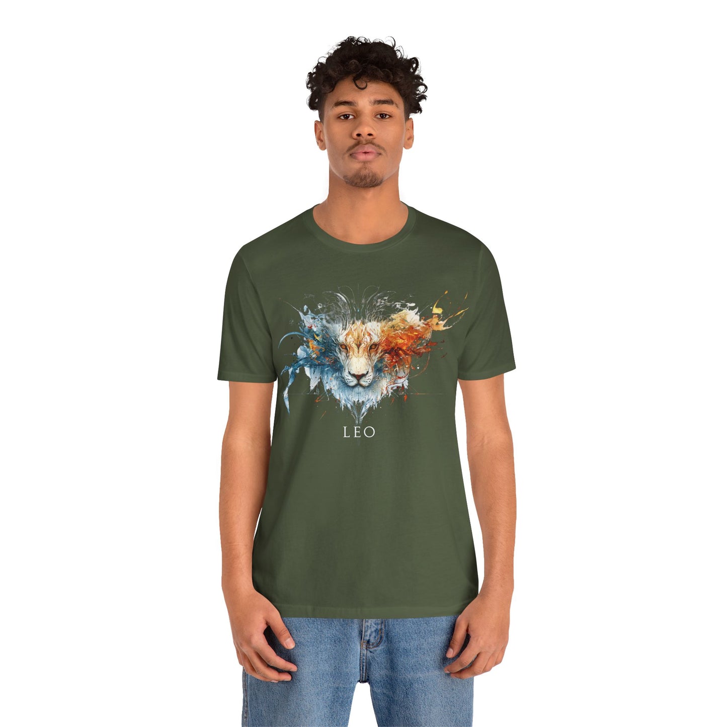 Leo Lion Dark | Zodiac Line