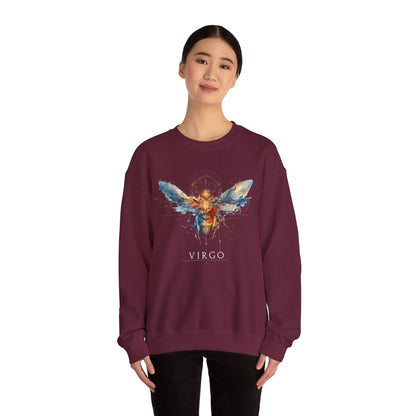 Virgo Honeybee Heavy Blend™ Crewneck Sweatshirt | Zodiac Line