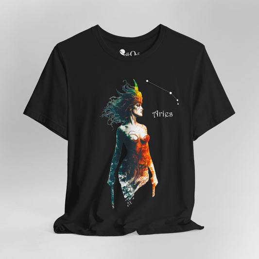 Aries 1 Dark | Zodiac Line