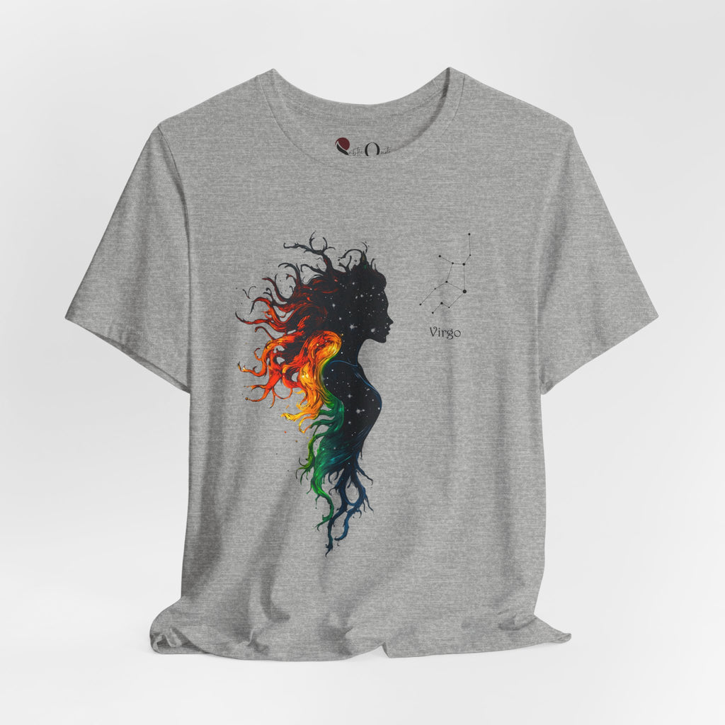 Virgo Zodiac T-Shirt Athletic Heather T-Shirt
