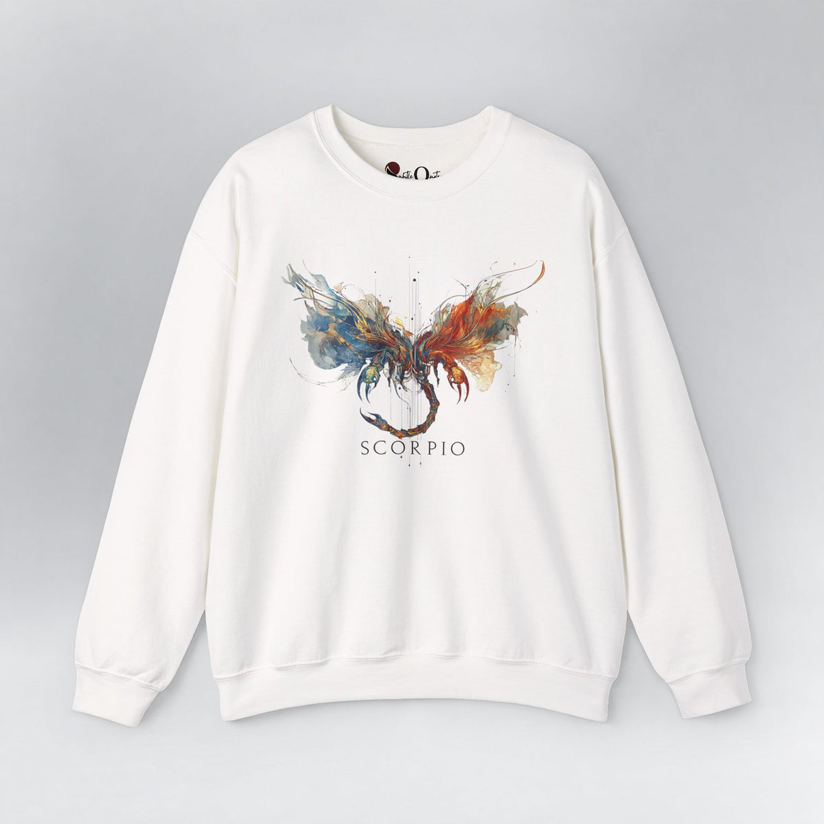 Scorpio Scorpion Zodiac Sweatshirt White Sweatshirt