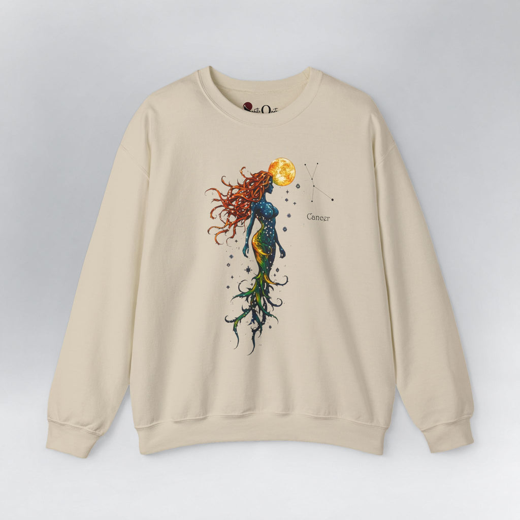 Cancer Zodiac Sweatshirt Sand Sweatshirt