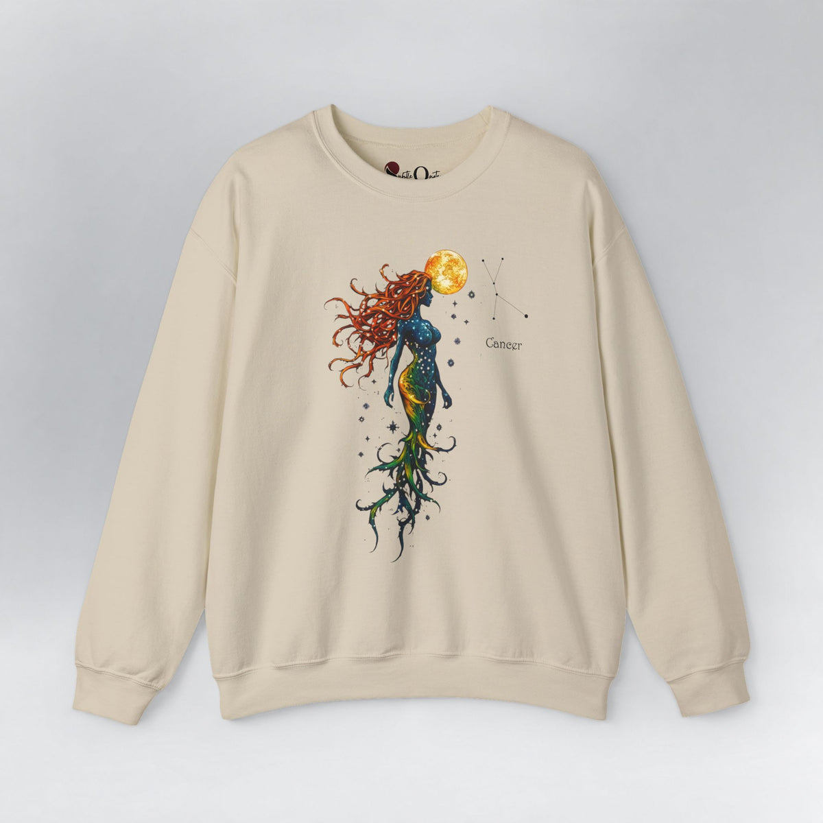 Cancer Zodiac Sweatshirt Sand Sweatshirt