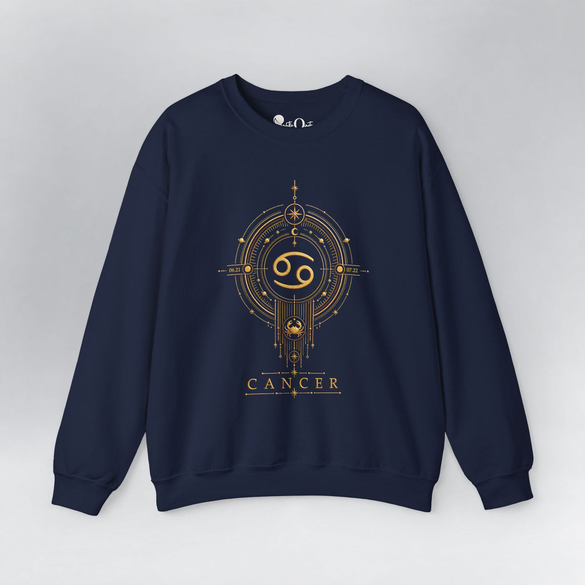 Cancer Medallion Zodiac Sweatshirt