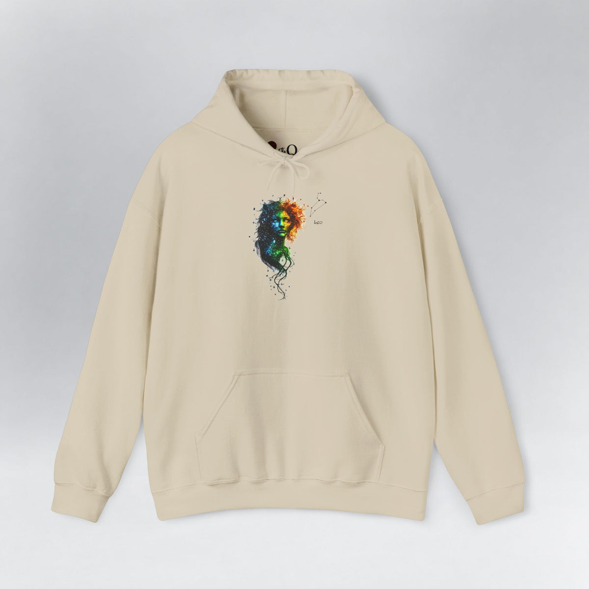 Leo I Zodiac Hoodie Sand Hoodie