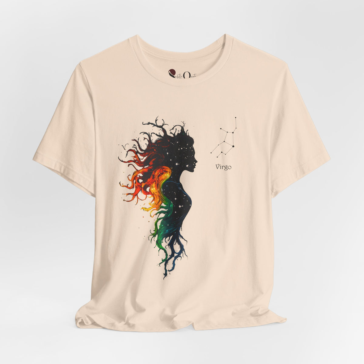 Virgo Zodiac T-Shirt Soft Cream T-Shirt