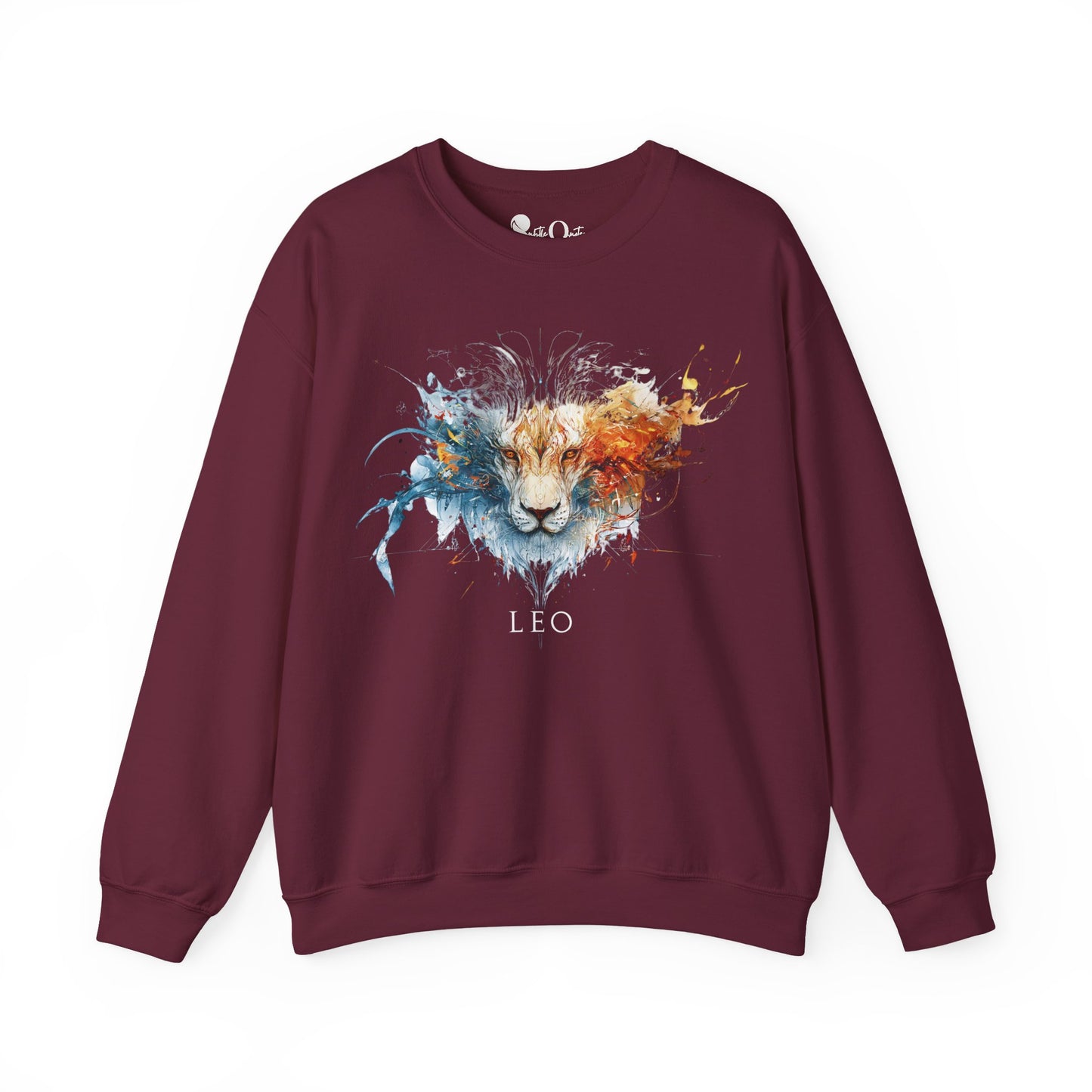Leo Lion Heavy Blend™ Crewneck Sweatshirt | Zodiac Line