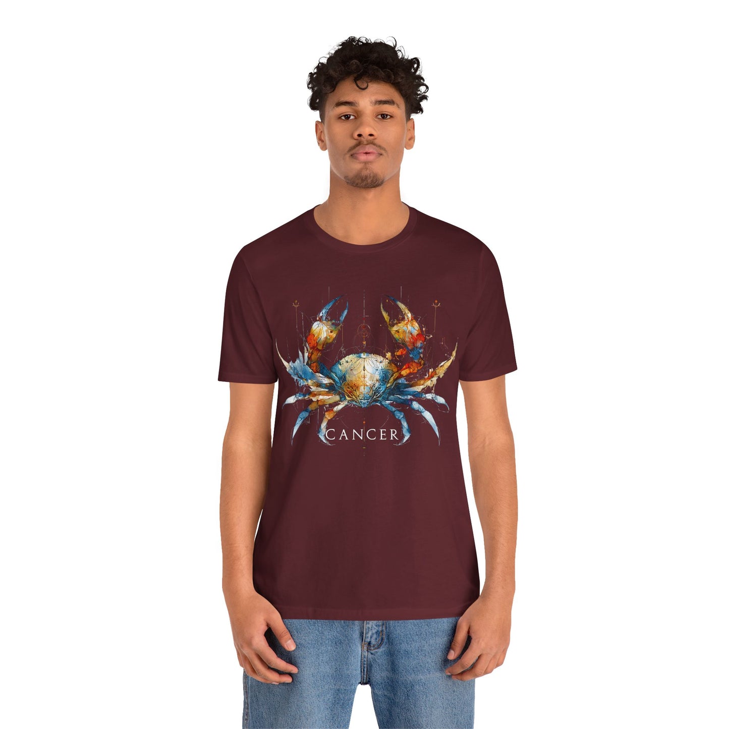 Cancer Crab Dark | Zodiac Line