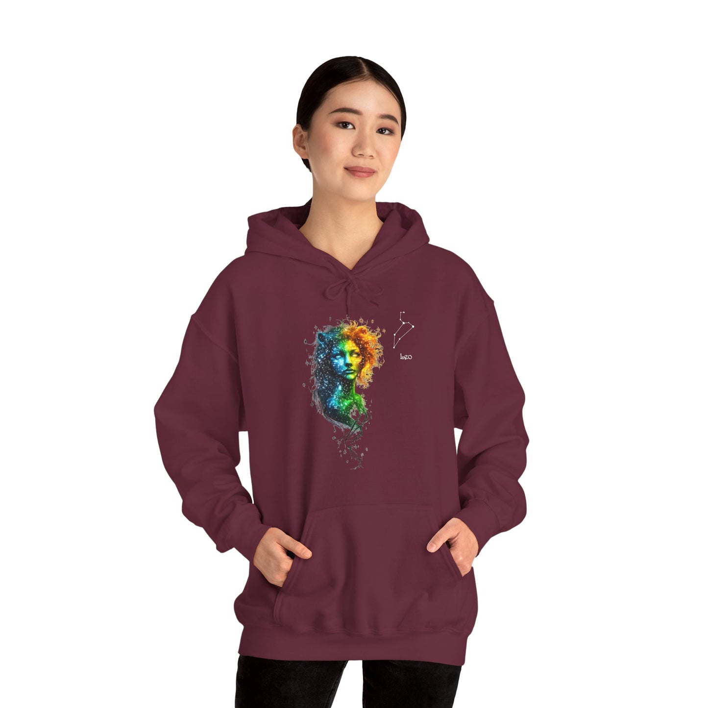 Leo Heavy Blend™ Hoodie  | Zodiac Line