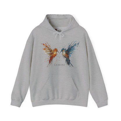 Gemini Hummingbird Heavy Blend™ Hoodie  | Zodiac Line