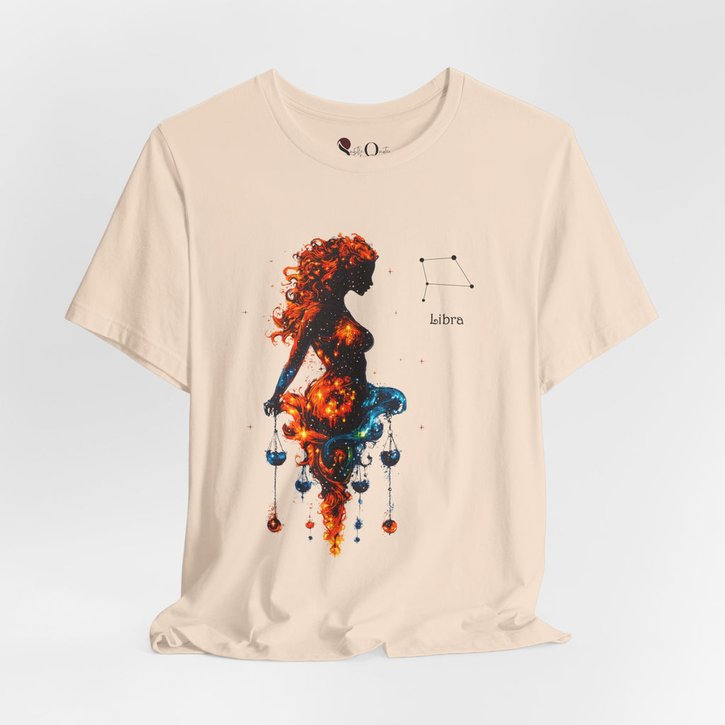 Libra Zodiac T-Shirt Soft Cream T-Shirt