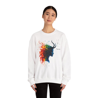 Taurus Heavy Blend™ Crewneck Sweatshirt | Zodiac Line