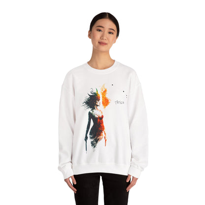 Aries Heavy Blend™ Crewneck Sweatshirt | Zodiac Line