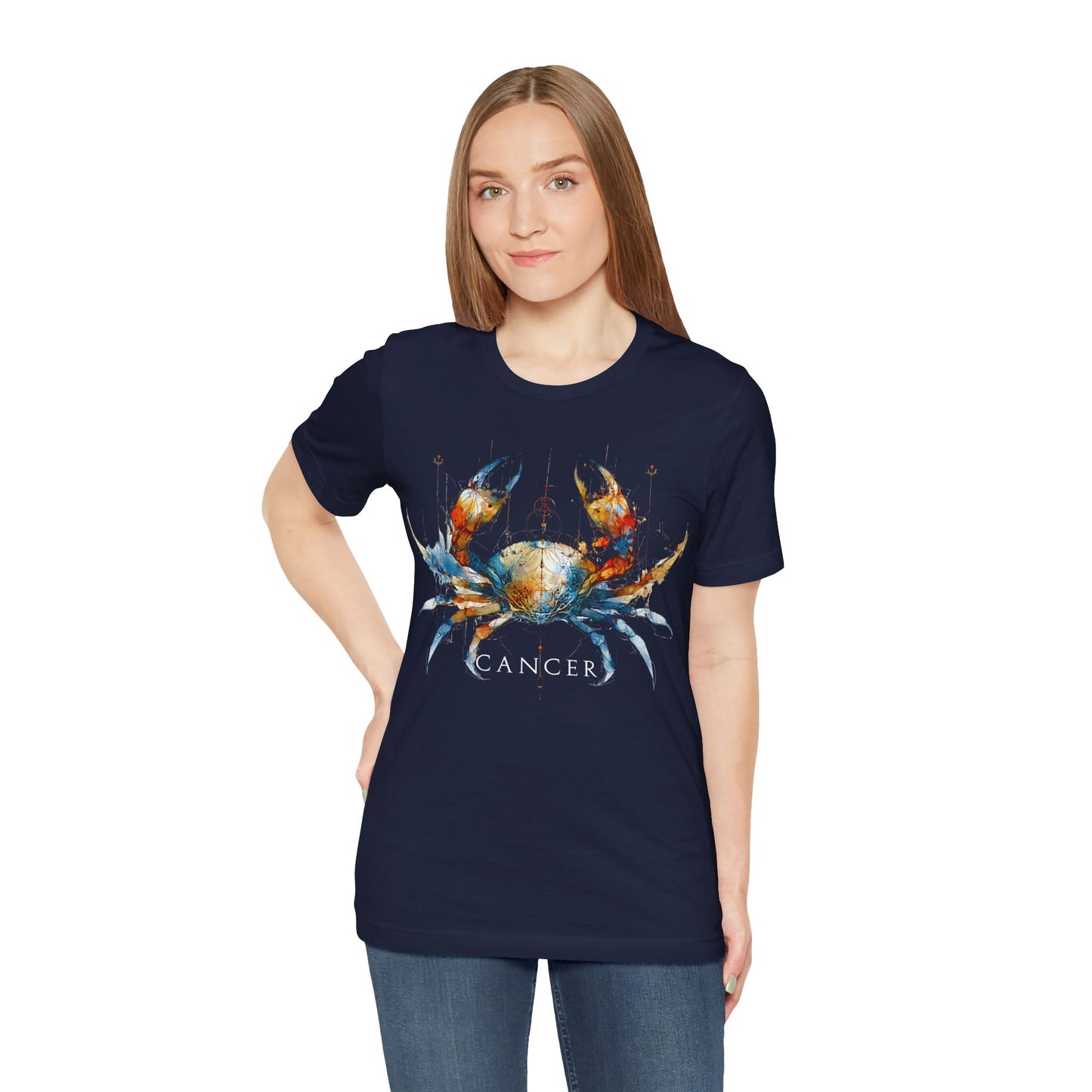 Cancer Crab Dark | Zodiac Line