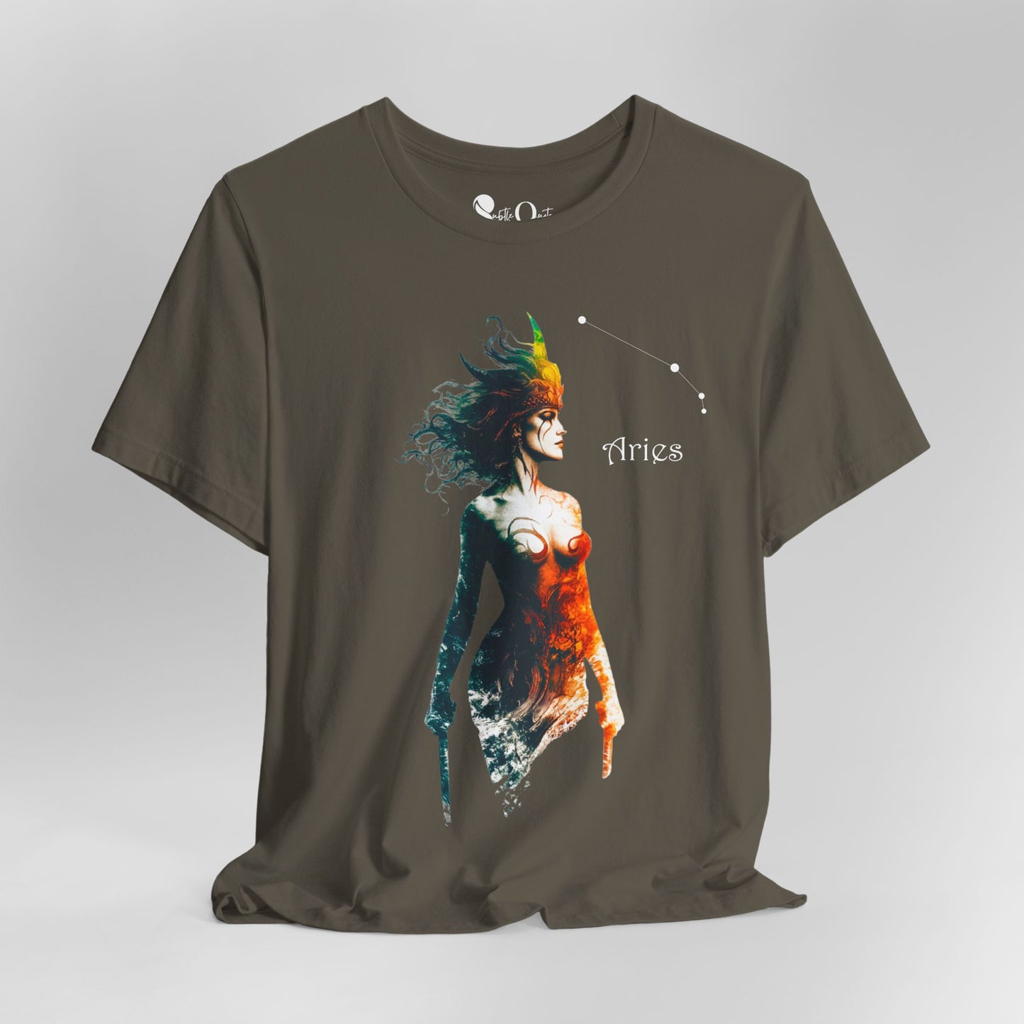 Aries 1 Dark | Zodiac Line