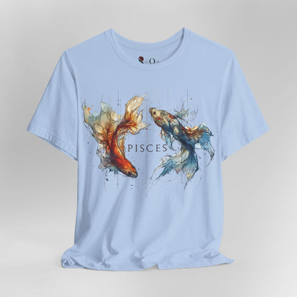 Pisces Koi Fish Zodiac T-Shirt