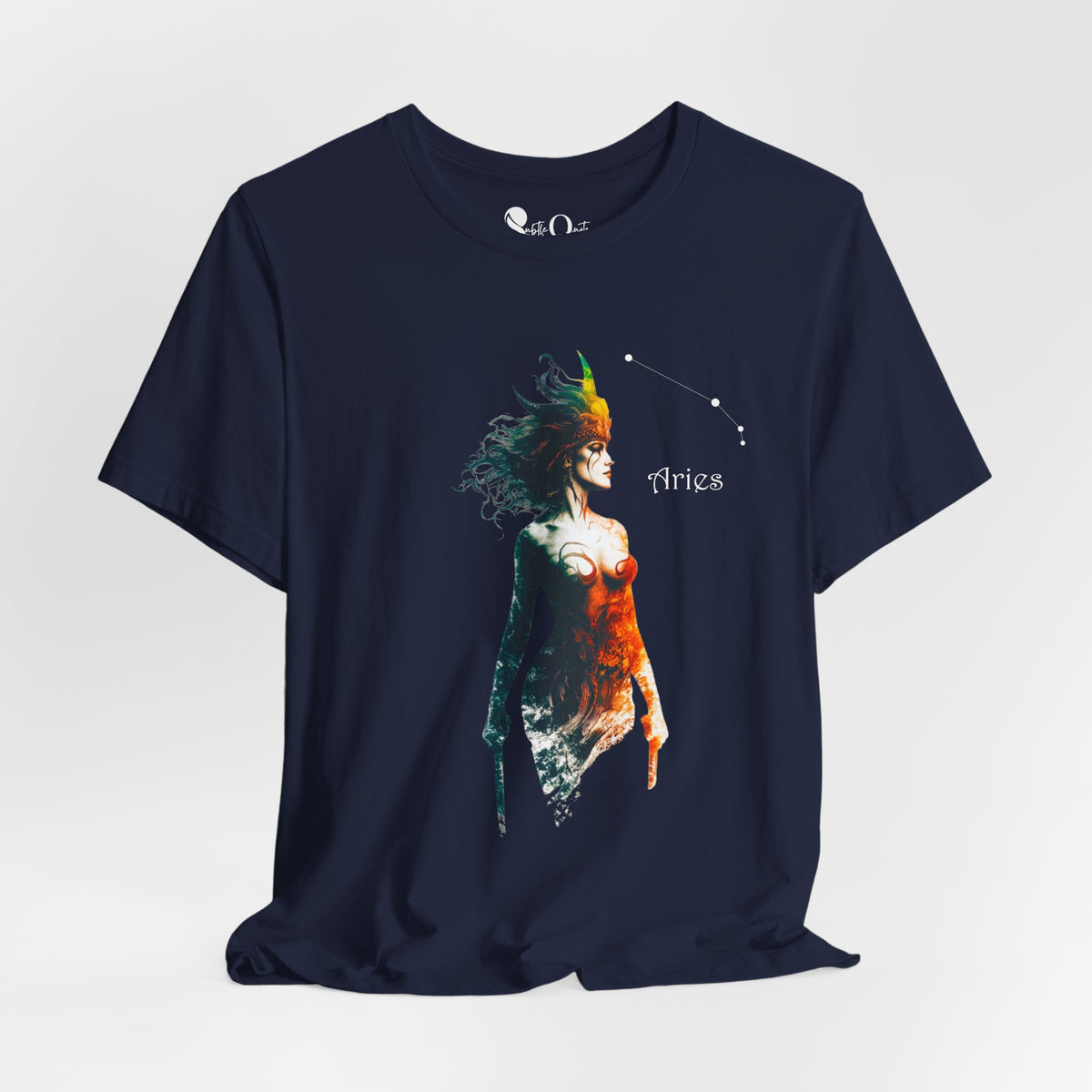 Aries Zodiac T-Shirt Navy T-Shirt